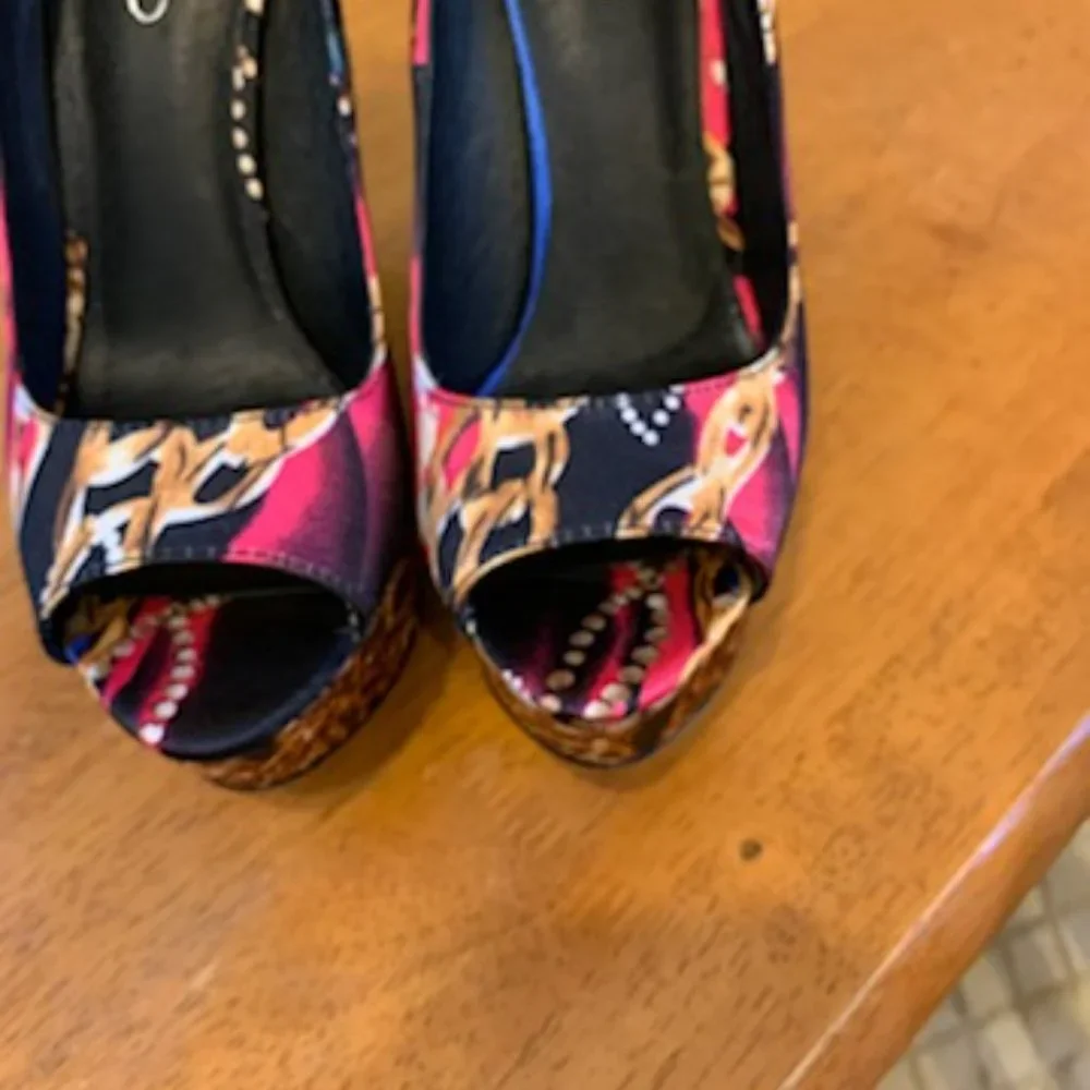 Aldo Torregrosa Satin Wedges